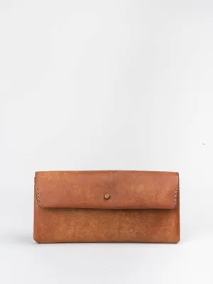 long wallet - camel