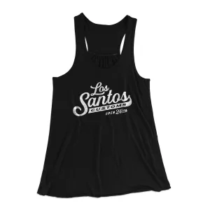 Los Santos Customs Women's Flowey Racerback Tank Top