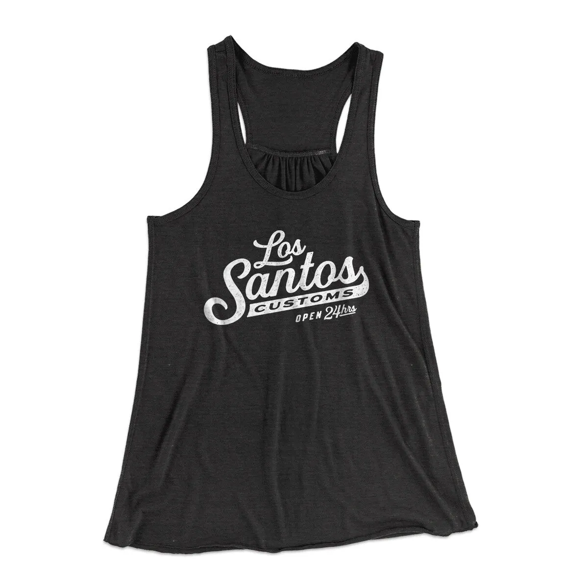 Los Santos Customs Women's Flowey Racerback Tank Top