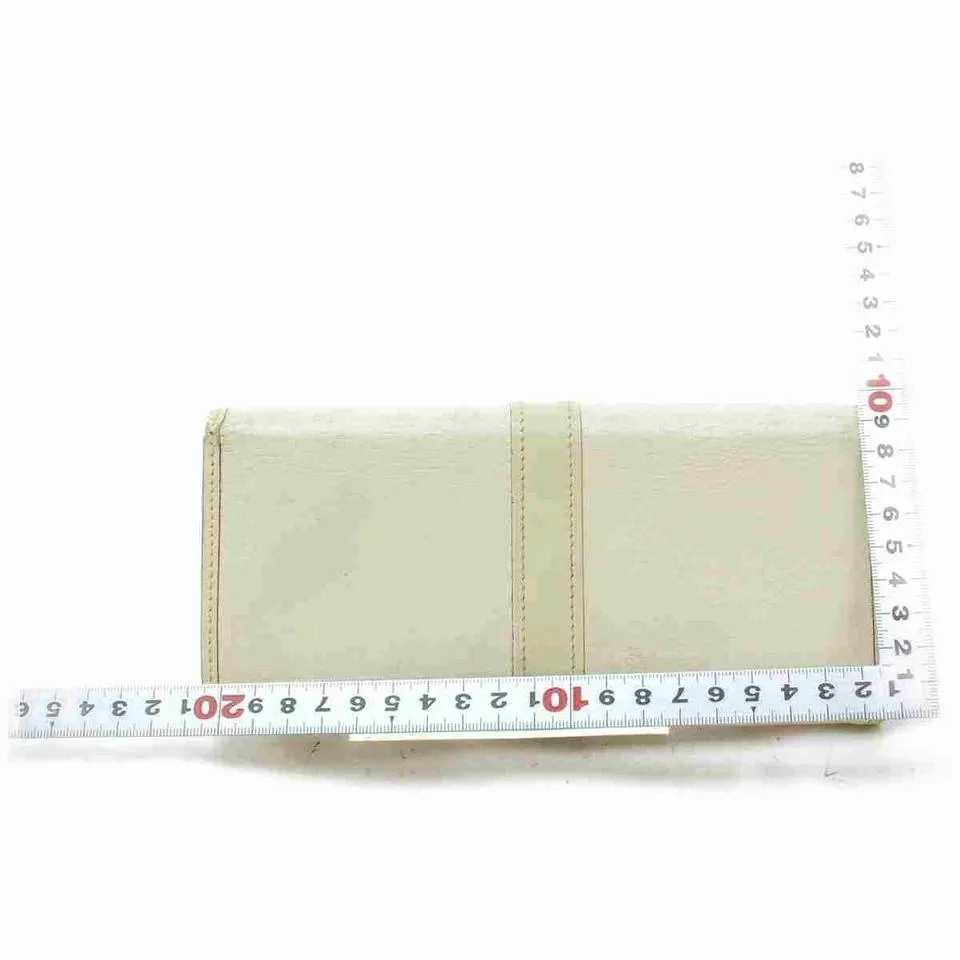 Louis Vuitton Favori Suhali Leather Wallet Portefeuille Le Fabuleux Cream 860548