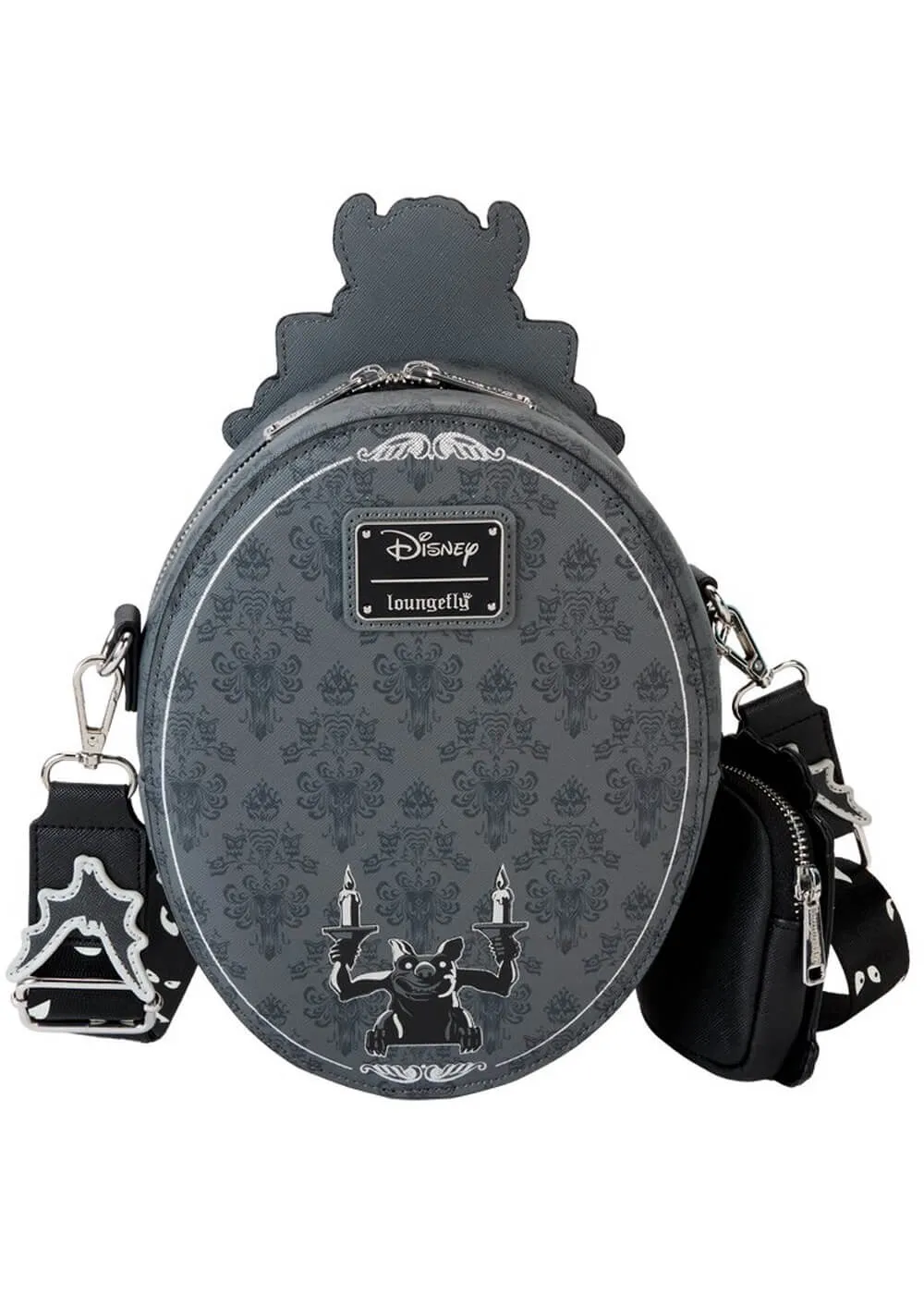 Loungefly Disney Haunted Mansion Plaque Crossbody Bag