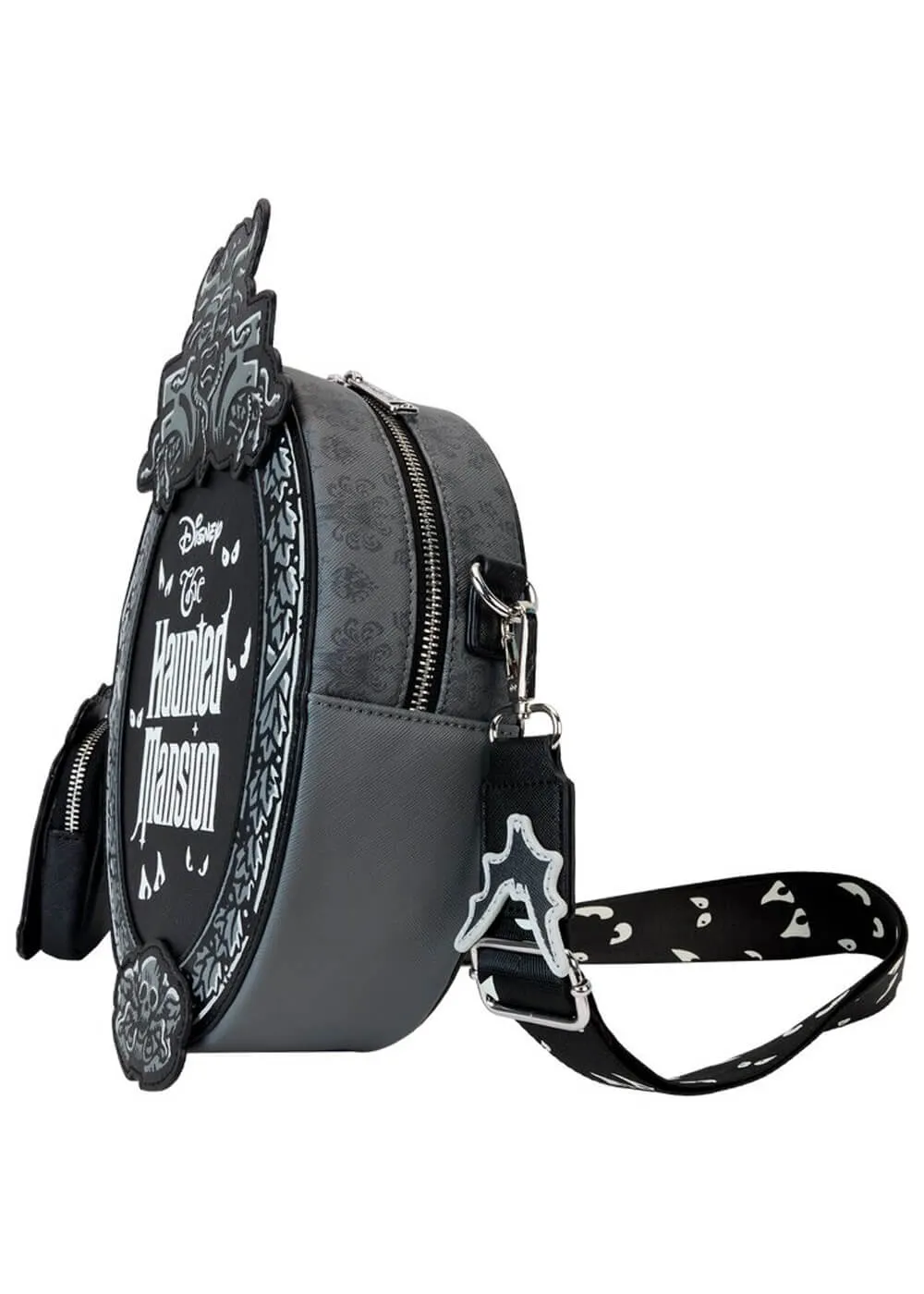 Loungefly Disney Haunted Mansion Plaque Crossbody Bag