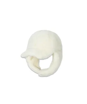 MACKY Golf: Boucle Cap Hat - Ivory