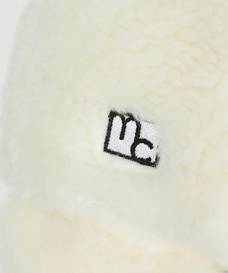 MACKY Golf: Boucle Cap Hat - Ivory