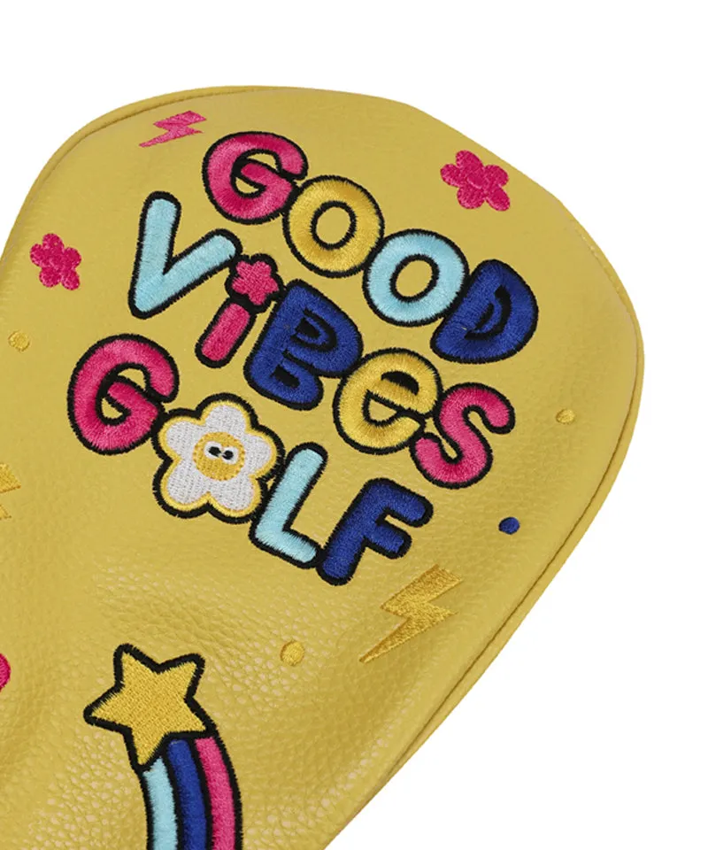 MACKY Golf: Good Vibe Driver Cover - Mustard
