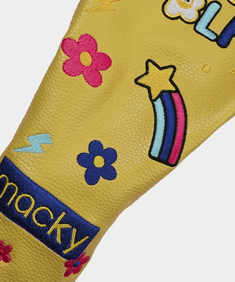 MACKY Golf: Good Vibe Driver Cover - Mustard