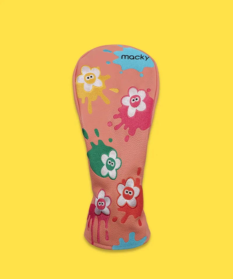 MACKY Golf: Marker Driver Cover - Coral