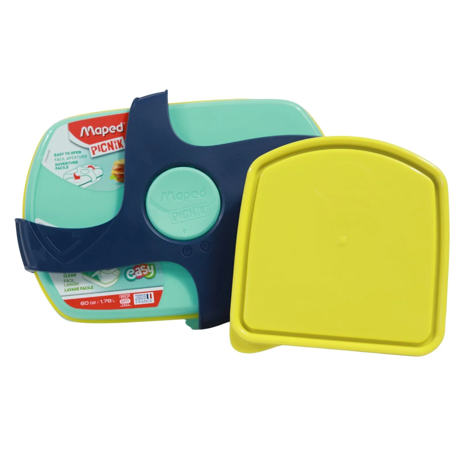 Maped - Picnik Concept - Twist 1.78 litre Lunch Box - Blue