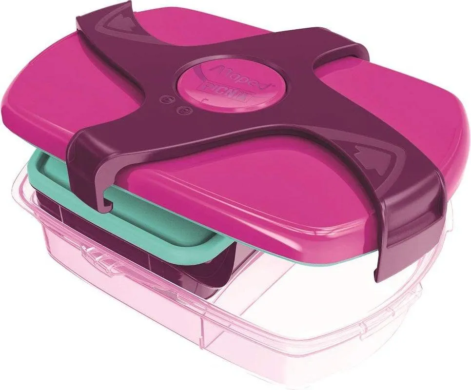 Maped - Picnik Concept - Twist 1.78 litre Lunch Box - Pink