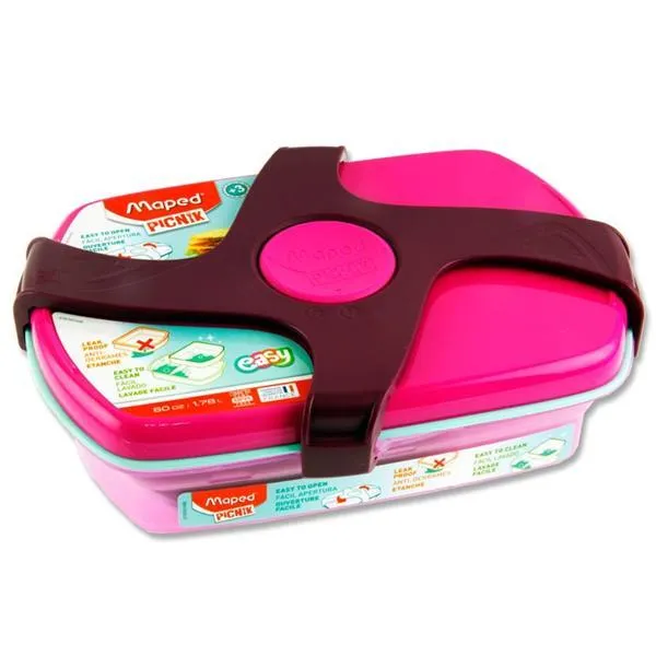 Maped - Picnik Concept - Twist 1.78 litre Lunch Box - Pink