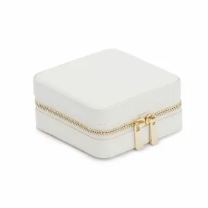 Maria Small Zip Case - White