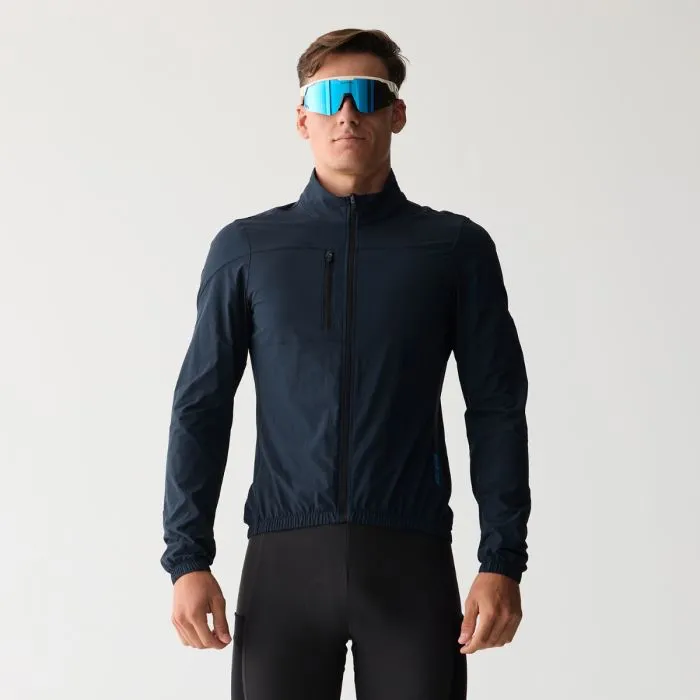 MENS LIGHTWEIGHT JACKET WIND HUNTER EBONY CLAY BLUE