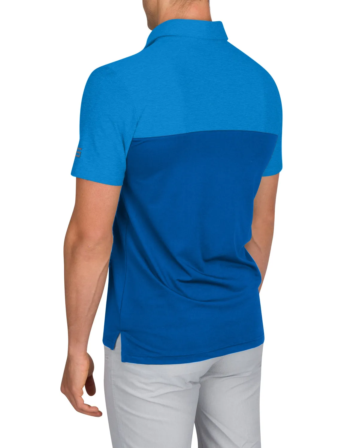 Men’s Two-Toned Colorblock Golf Polo