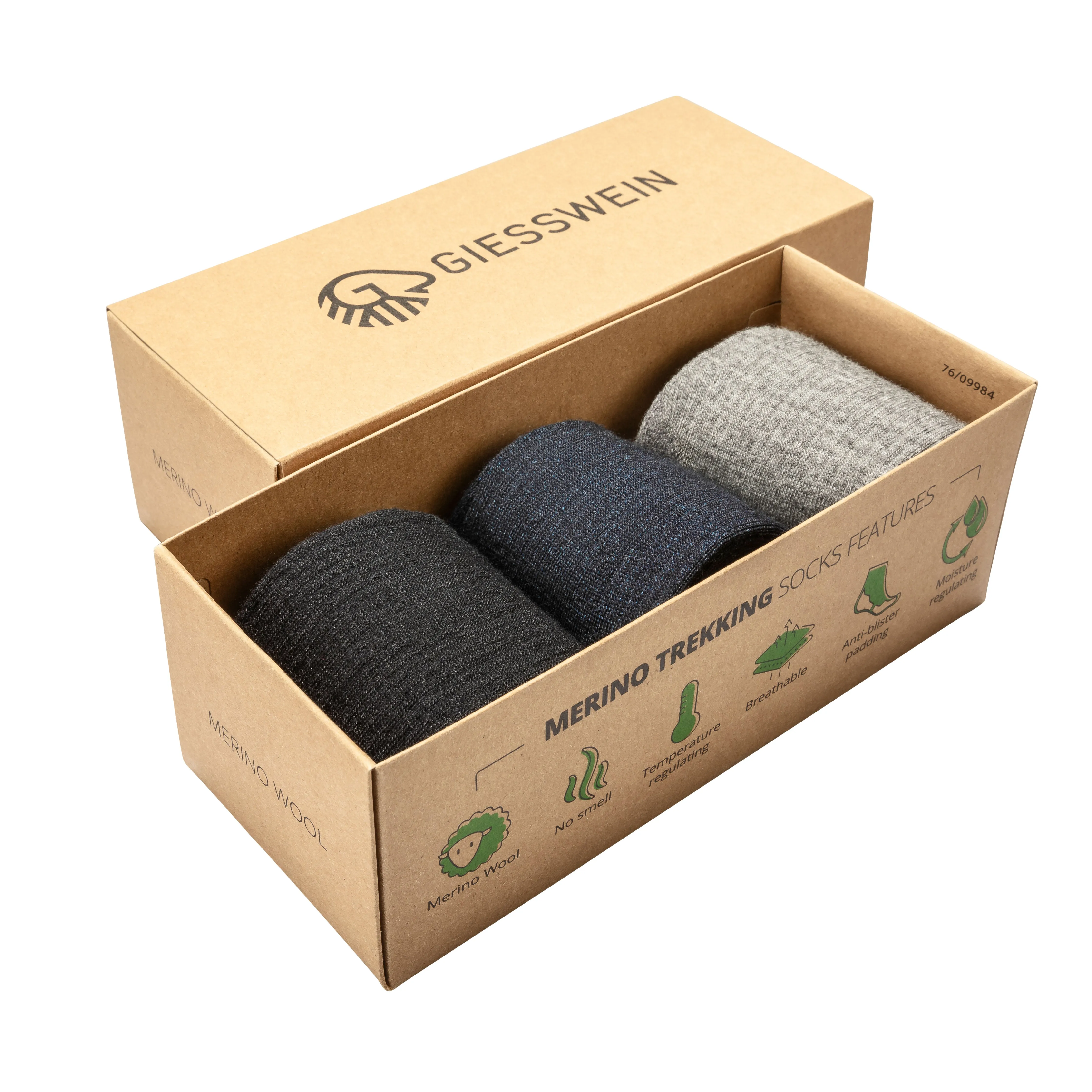 Merino Hiking Socks (3-pack)