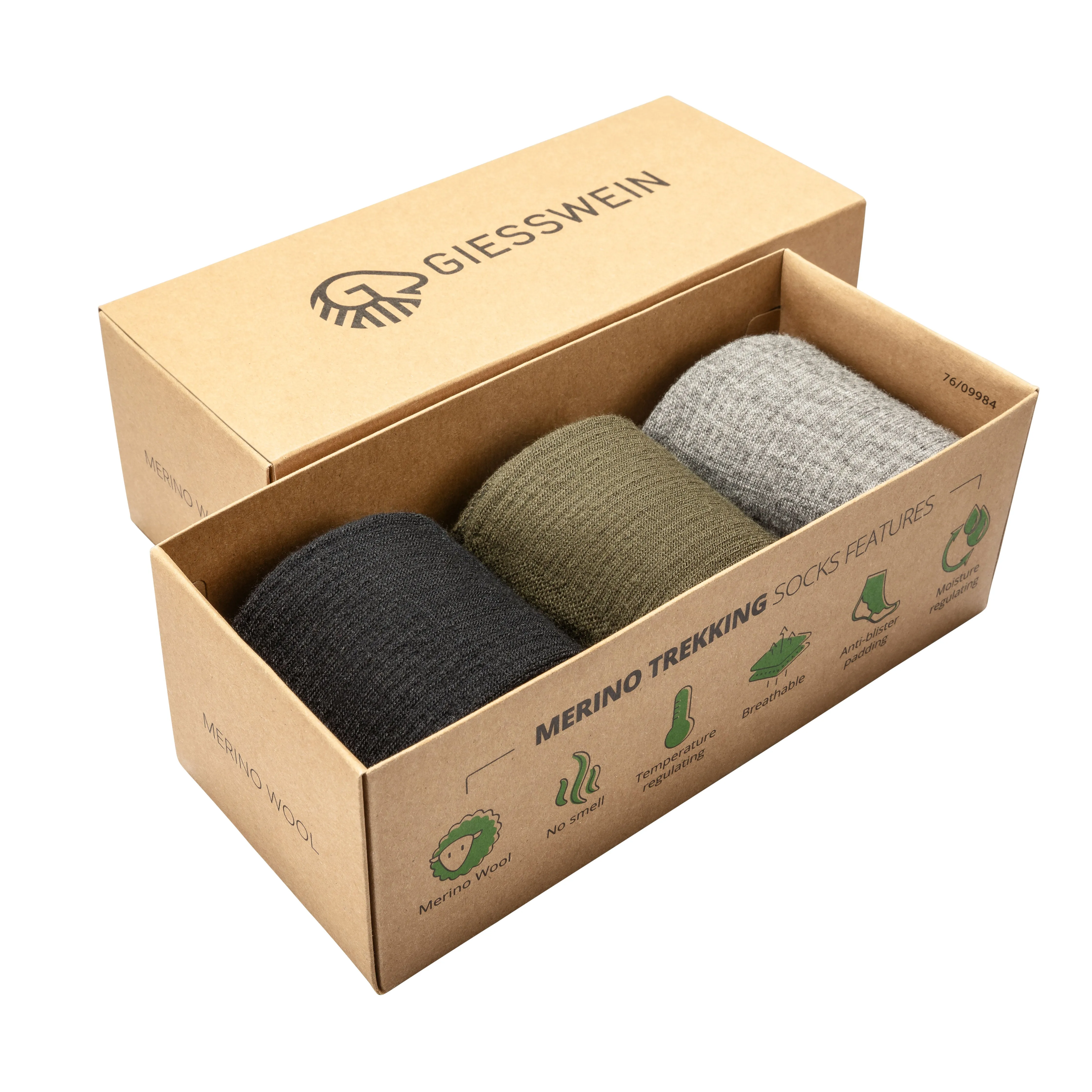 Merino Hiking Socks (3-pack)