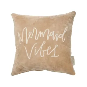 MERMAID VIBES VELVET PILLOW
