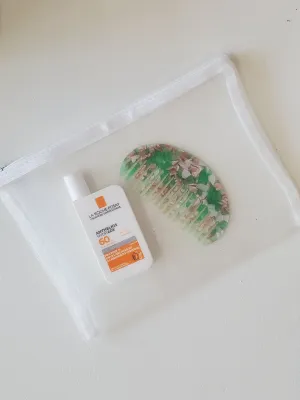 Mesh Pouch - White
