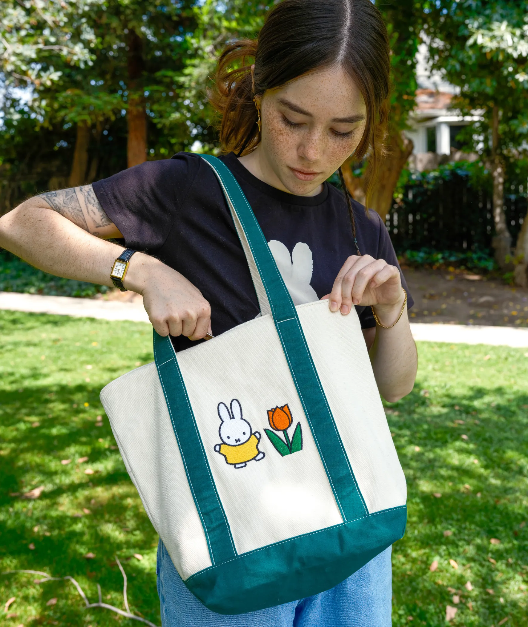 Miffy Market Tote Bag