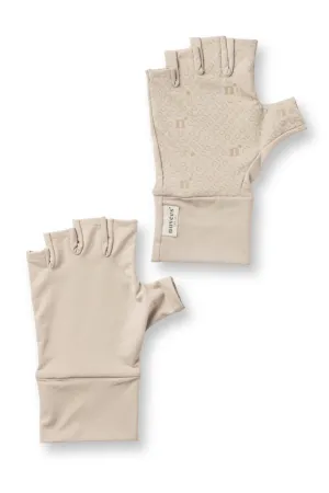 Mitaines anti-UV unisexes Plus - Beige - Nuvées