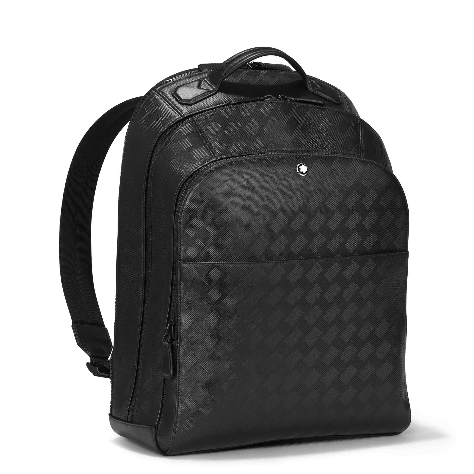 Montblanc large backpack with 3 Montblanc Extreme 3.0 Black 129963 compartments