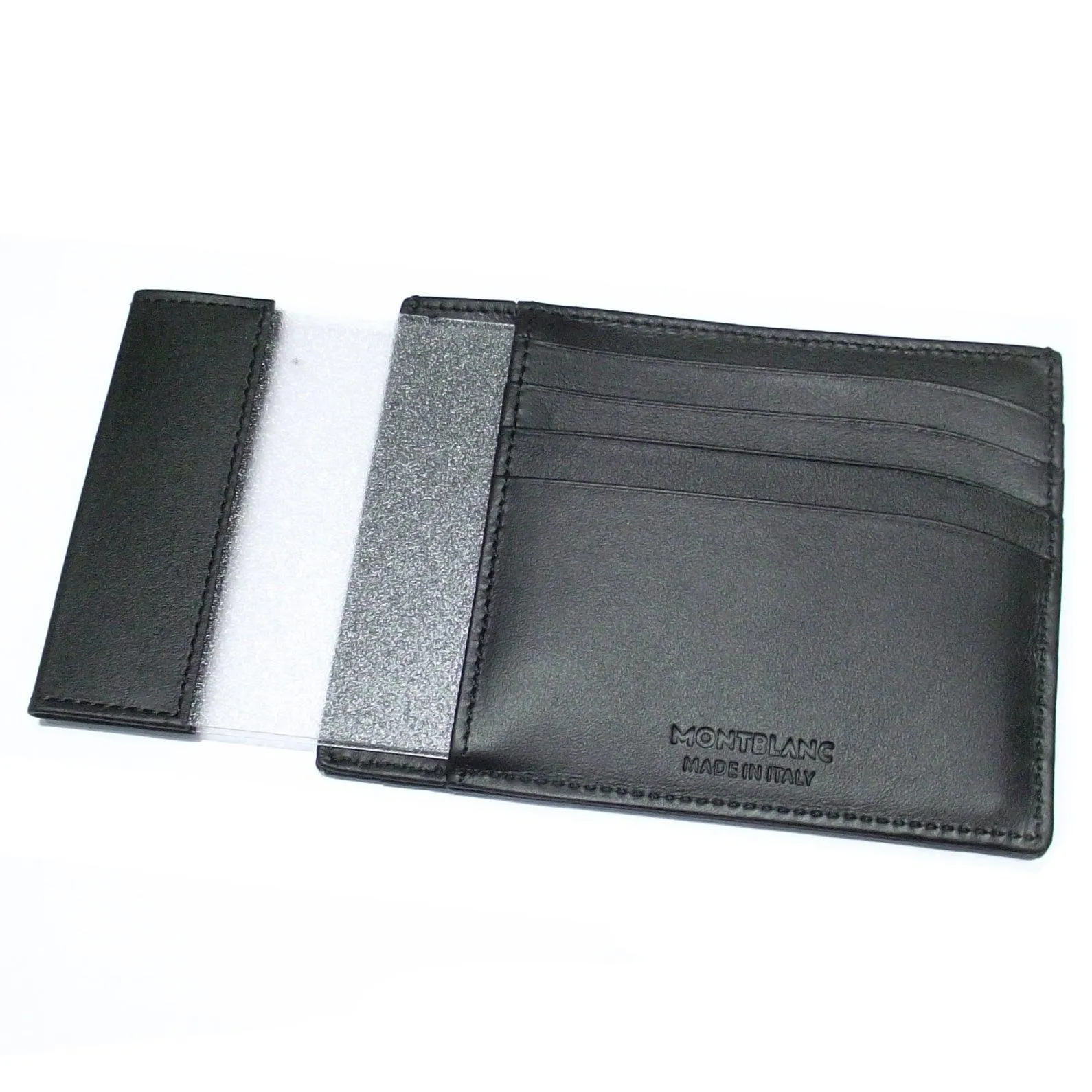 Montblanc Pocket custody 4 compartments with Montblanc Soft Grain 129352 holder holder
