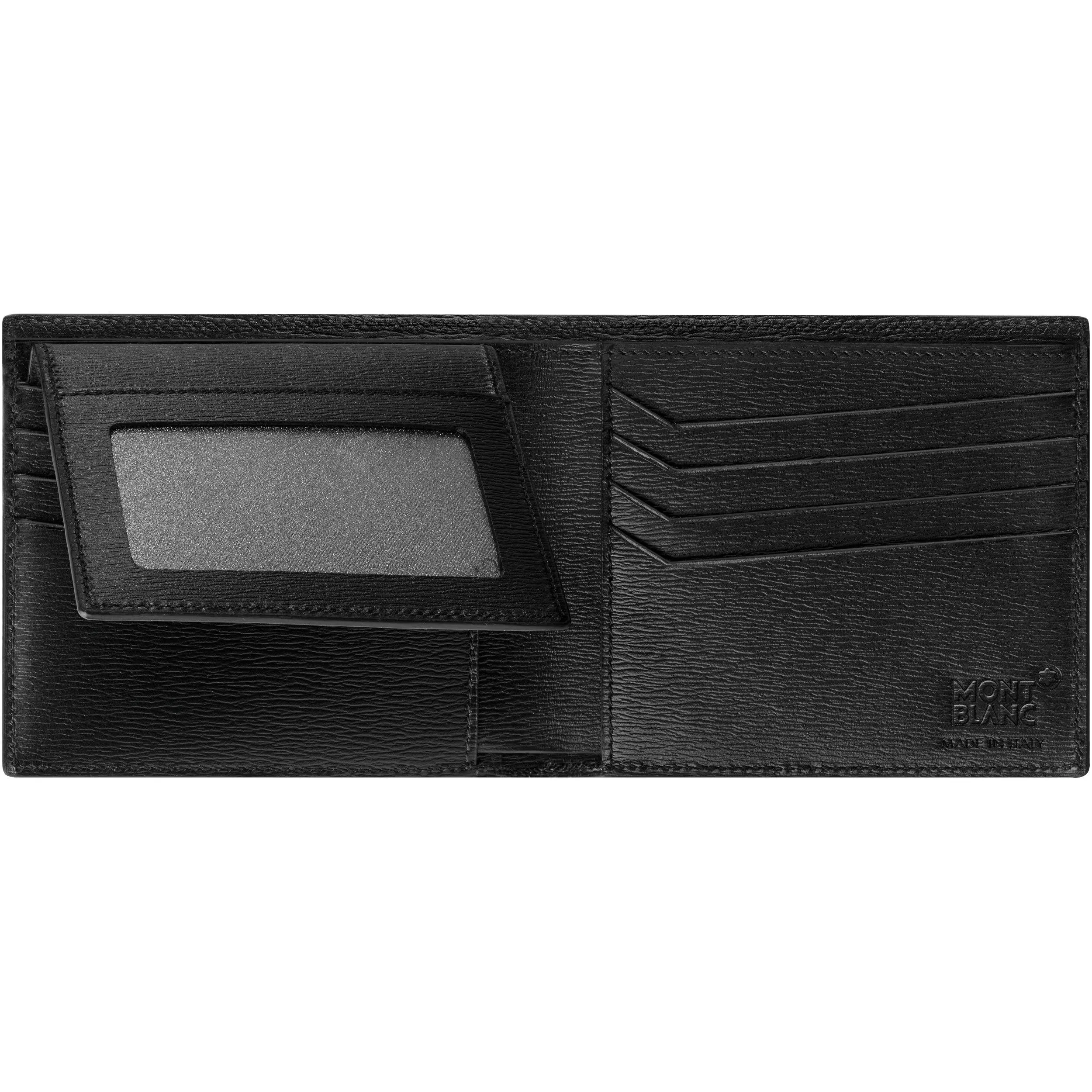 Montblanc portfolio 11 compartments with transparent pocket 4810 Westside Nero 114690