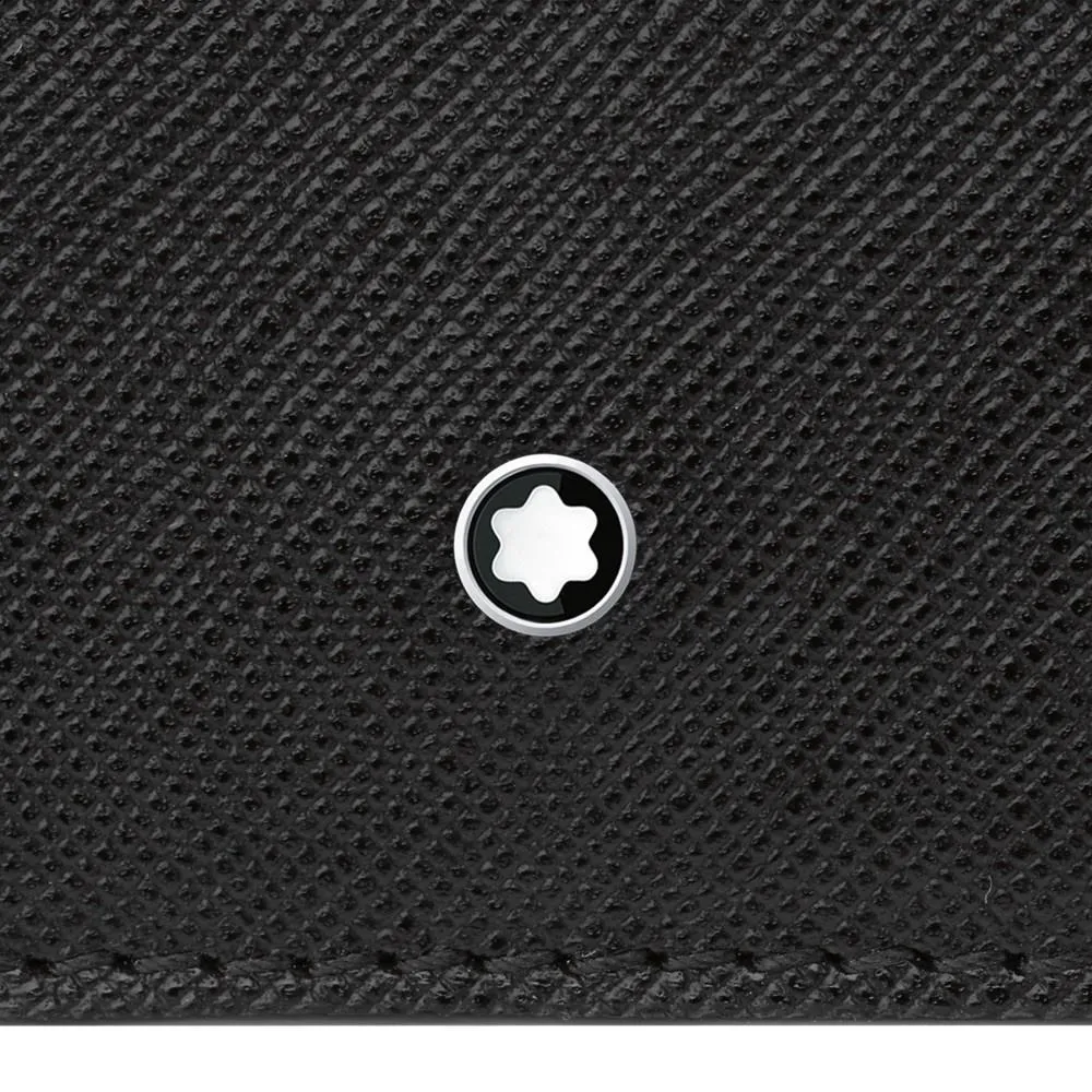 Montblanc Portfolio 6 black tailoring compartments 113215
