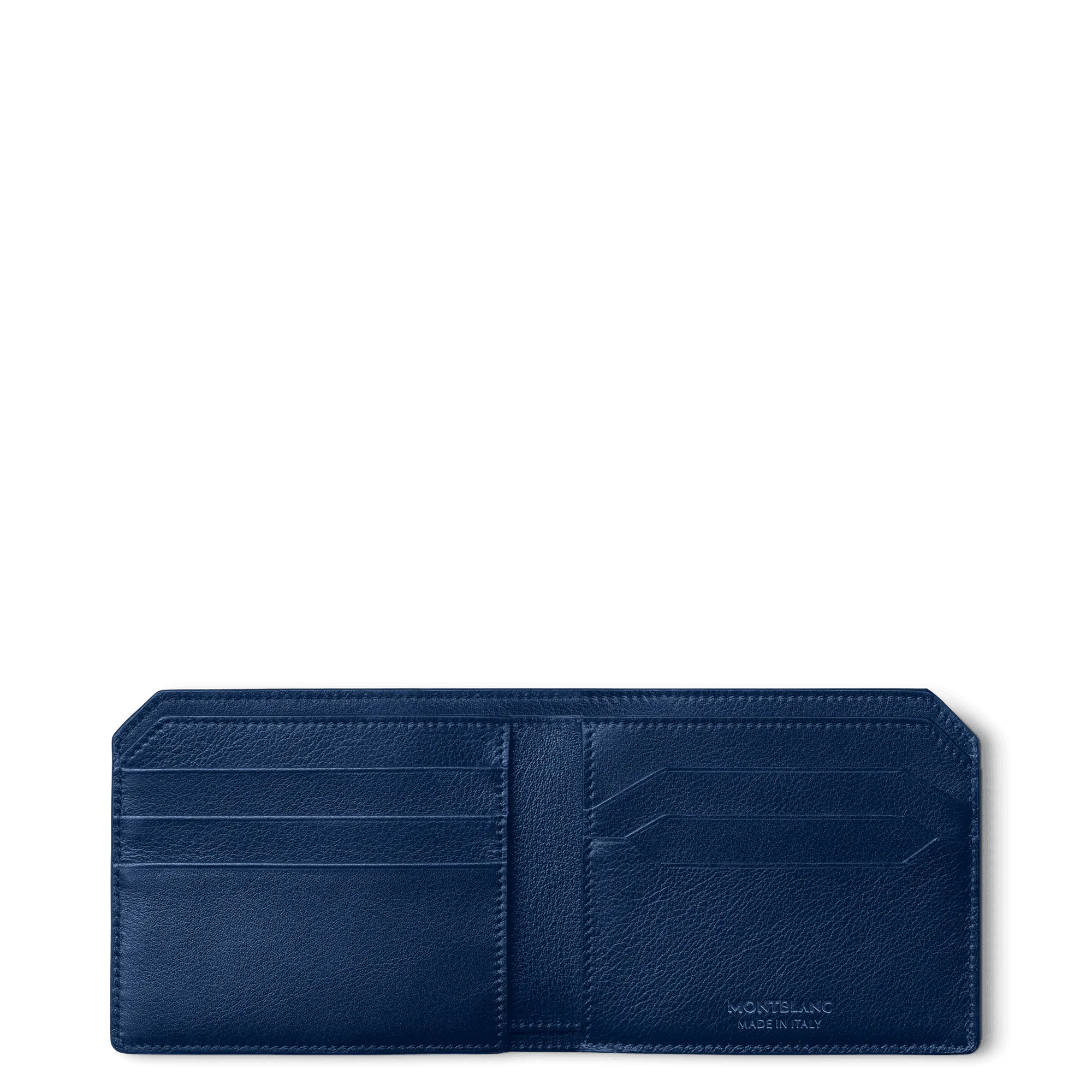 Montblanc Portfolio 6 Meisterstück Selection Soft Blu 130059 compartments