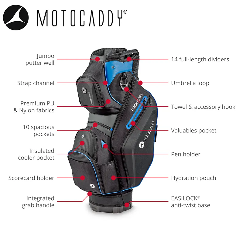 Motocaddy Pro-Series Golf Bag 2025