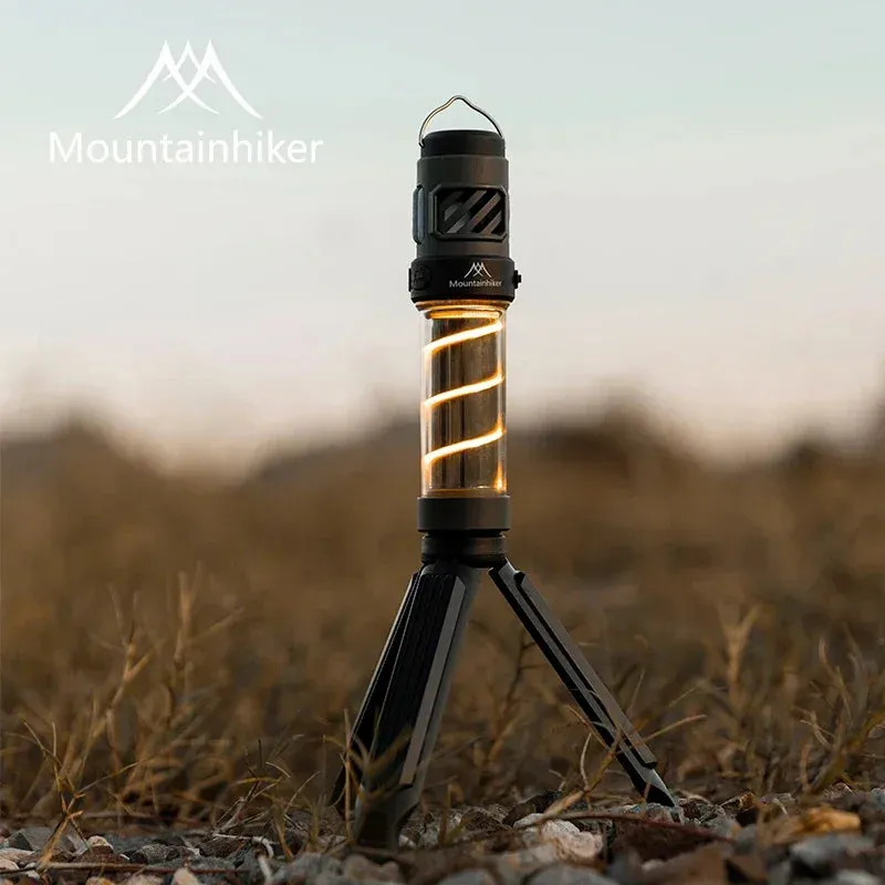 MountainHiker Tactical Mosquito Killer Lamp - Portable LED Flashlight with USB Charging, 5.9", 0.32 lbs