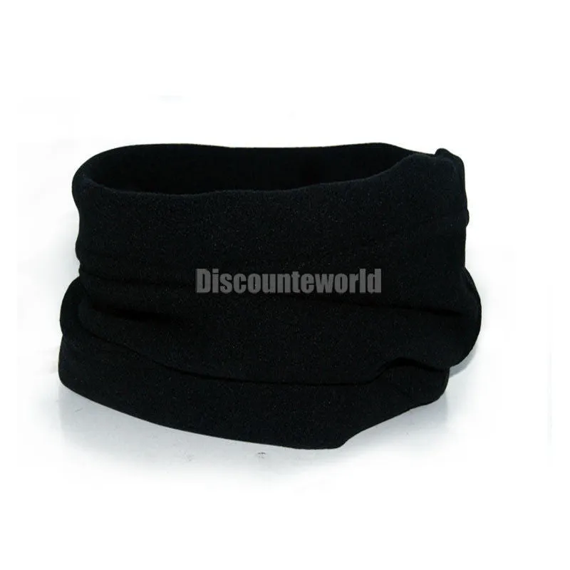 Multifunctional 3 In 1 Scarf Unisex Men Women Thermal Warm Fleece Snood Scarf Neck Warmer Beanie Ski Balaclava Hat Z2