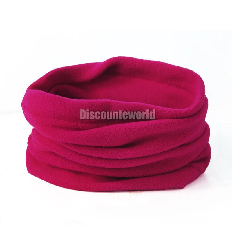 Multifunctional 3 In 1 Scarf Unisex Men Women Thermal Warm Fleece Snood Scarf Neck Warmer Beanie Ski Balaclava Hat Z2