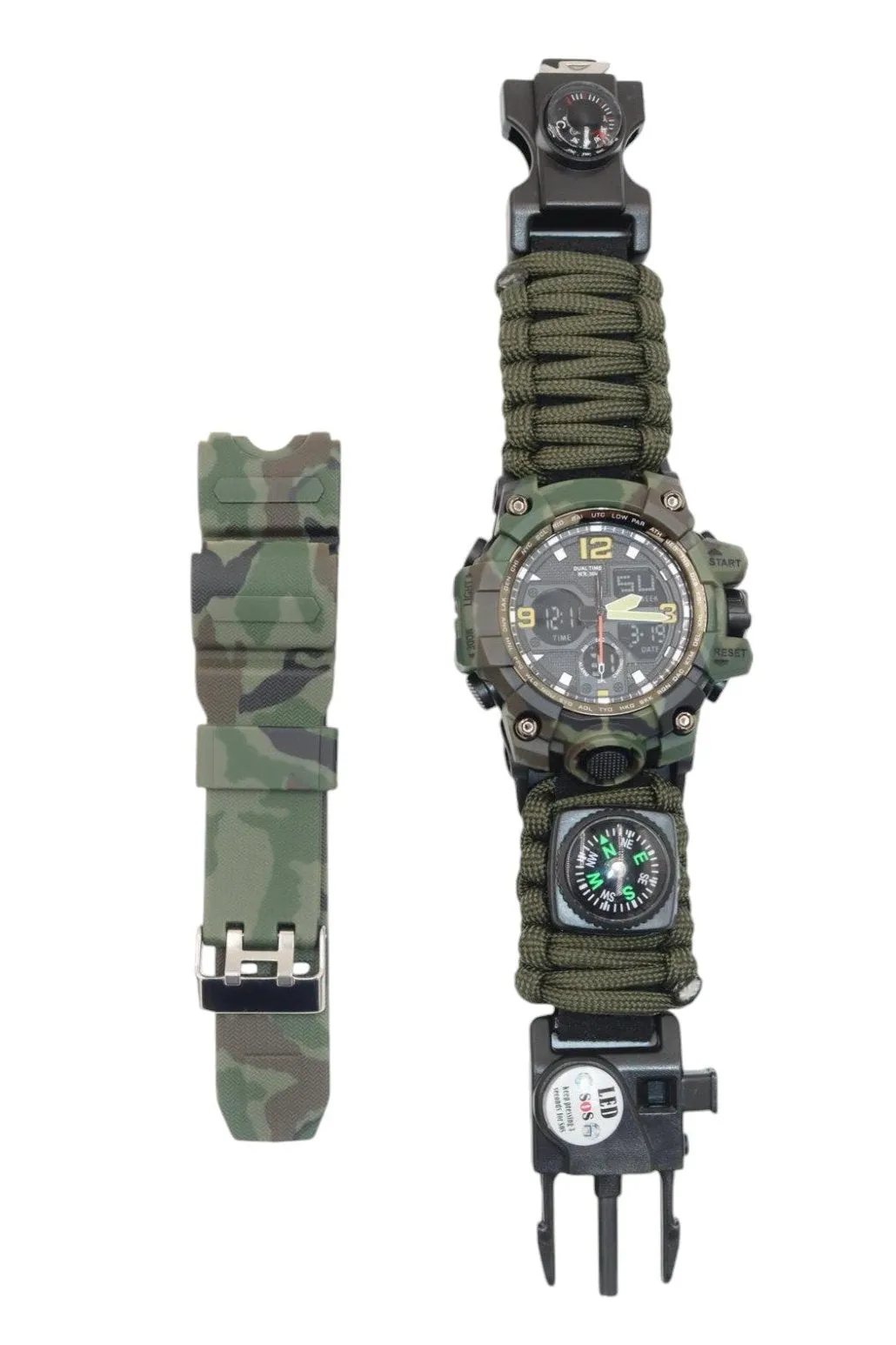 Multifunctional Survival Watch – The Ultimate Wearable Tool for Adventure