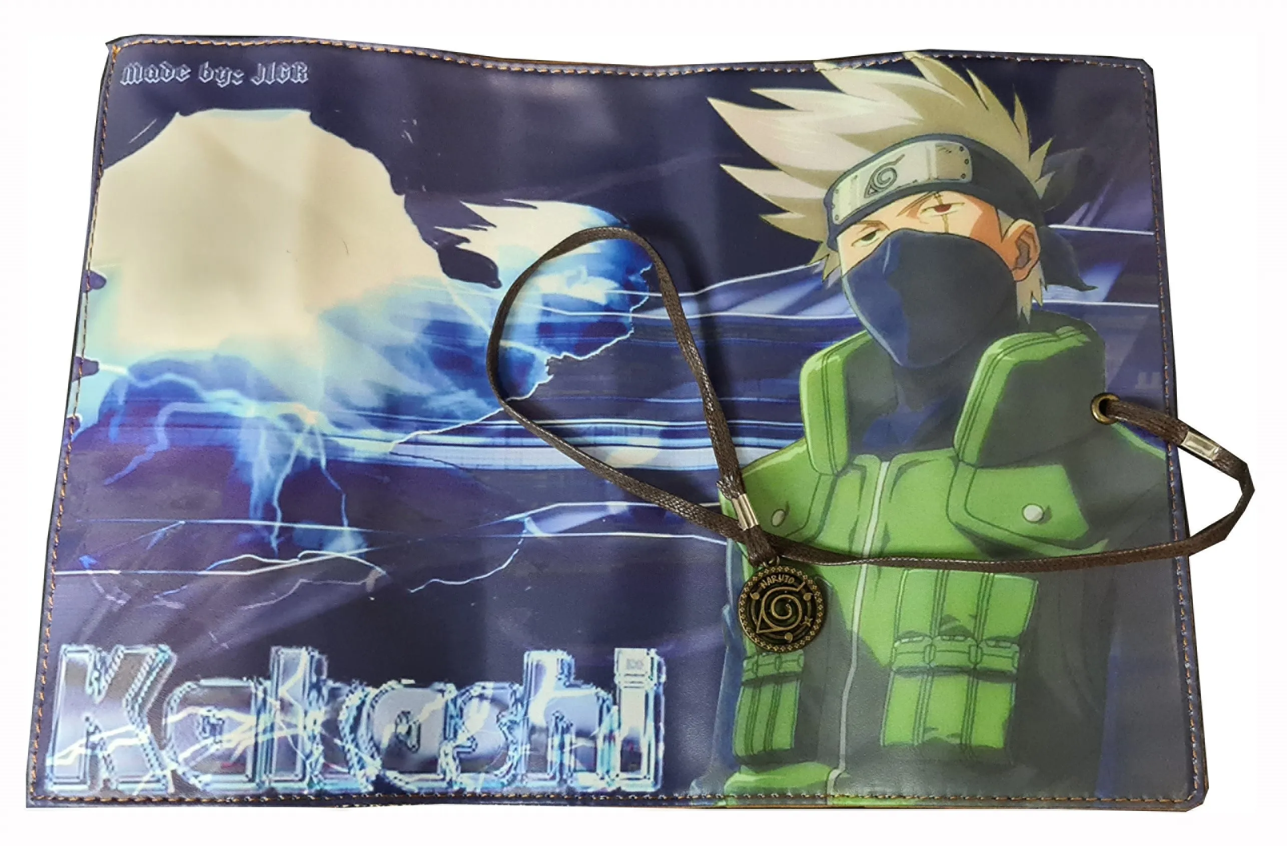 Naruto roll up pencil case / brush case for artist - Kakashi Hatake