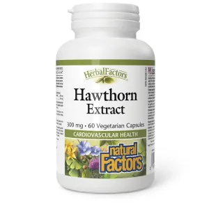 Natural Factors Hawthorn Extract 300mg 60 Capsules