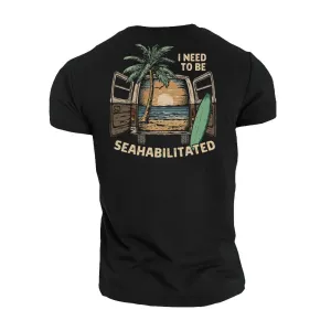Need Seahabilitated Cotton T-Shirt