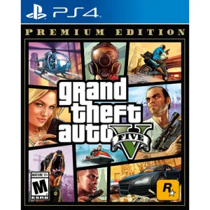 New! Case is damaged, game is perfect!  Grand Theft Auto V Premium Edition (PS4)
