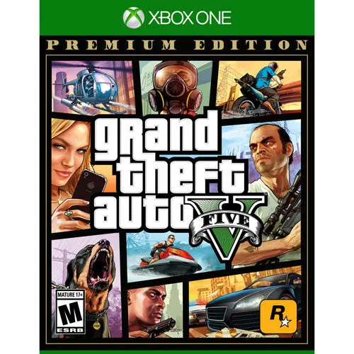 New! Case is damaged, game is perfect!  Grand Theft Auto V Premium Edition (Xbox One)