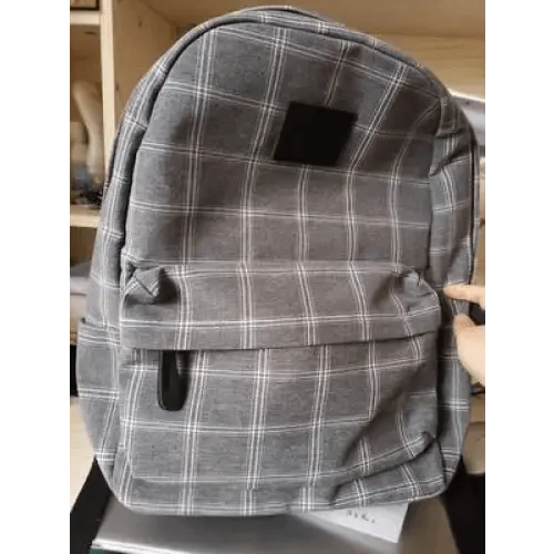New Casual School Bag For Women And Girls Stylish Backpack Striped Book Packbags for Teenage