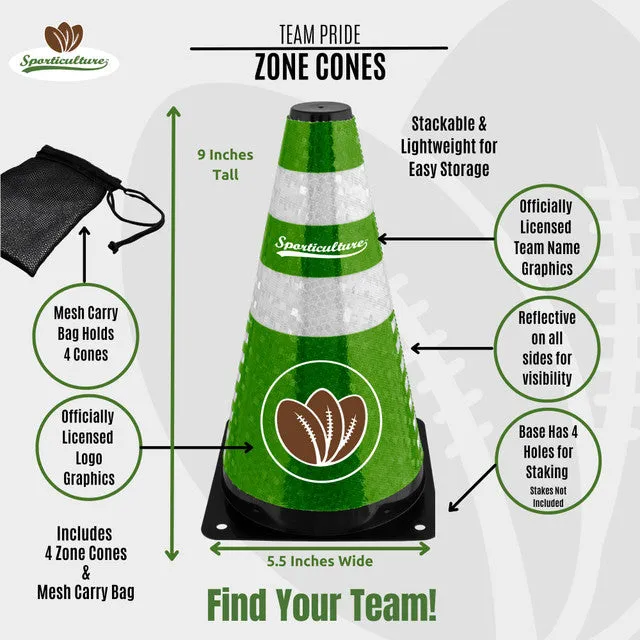 New York Giants Zone Cones 4 Pack