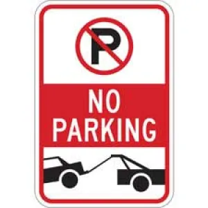 No Parking Picto And Tow Away No Parking Sign/ Buy online