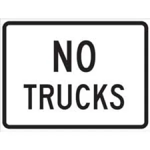 No Trucks Sign/ Buy online