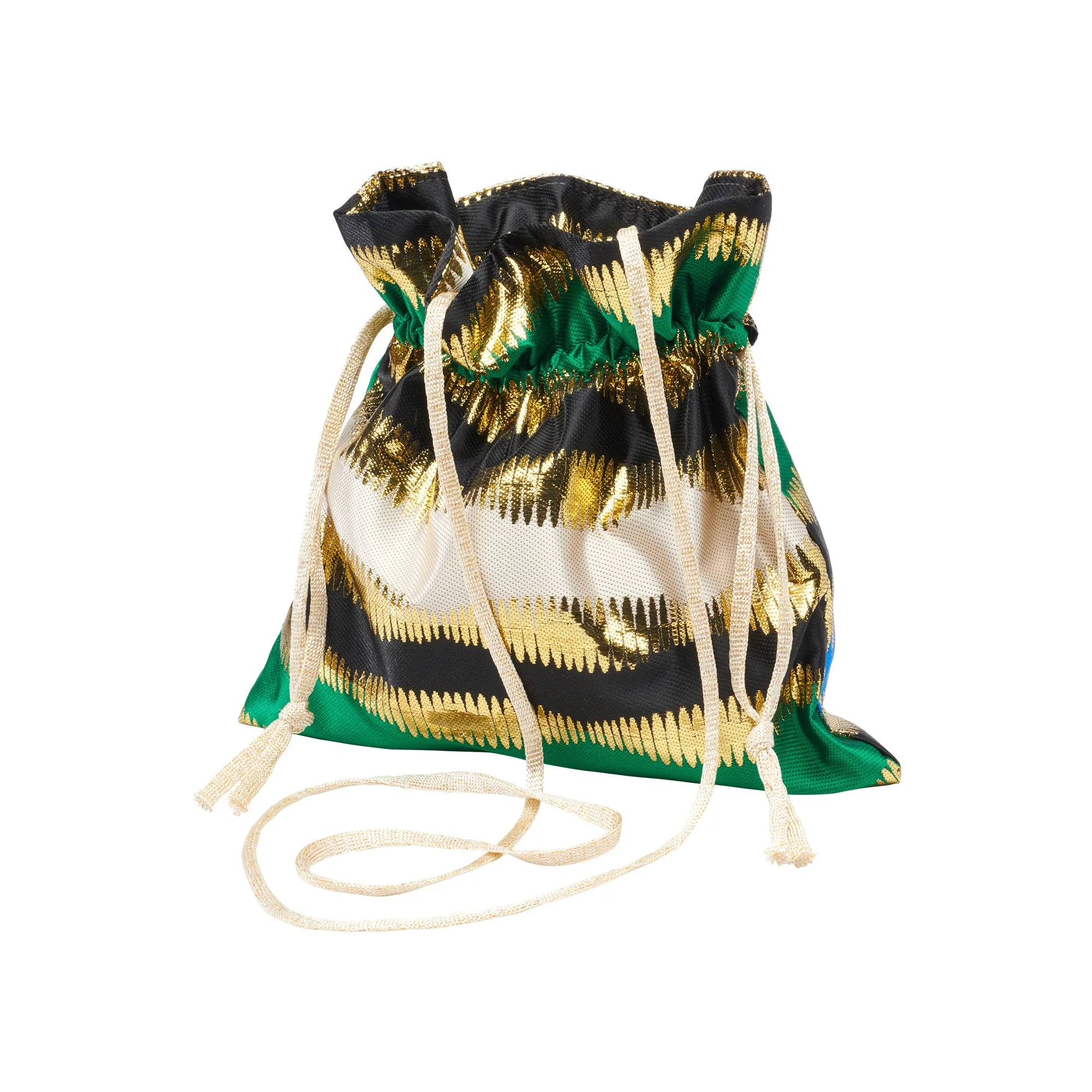 Noni Pouch - Lady Madonna Green and Black