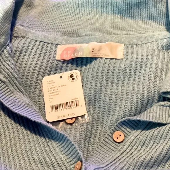 NWT Free People Picnic Sweater Mini Dress
