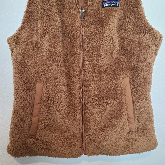 NWT Patagonia Women’s Los Gatos Fleece Vest in Brown Size Small