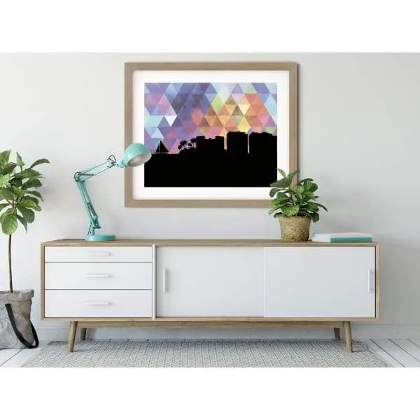 Orange Beach, Alabama geometric skyline