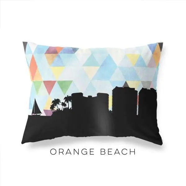 Orange Beach, Alabama geometric skyline