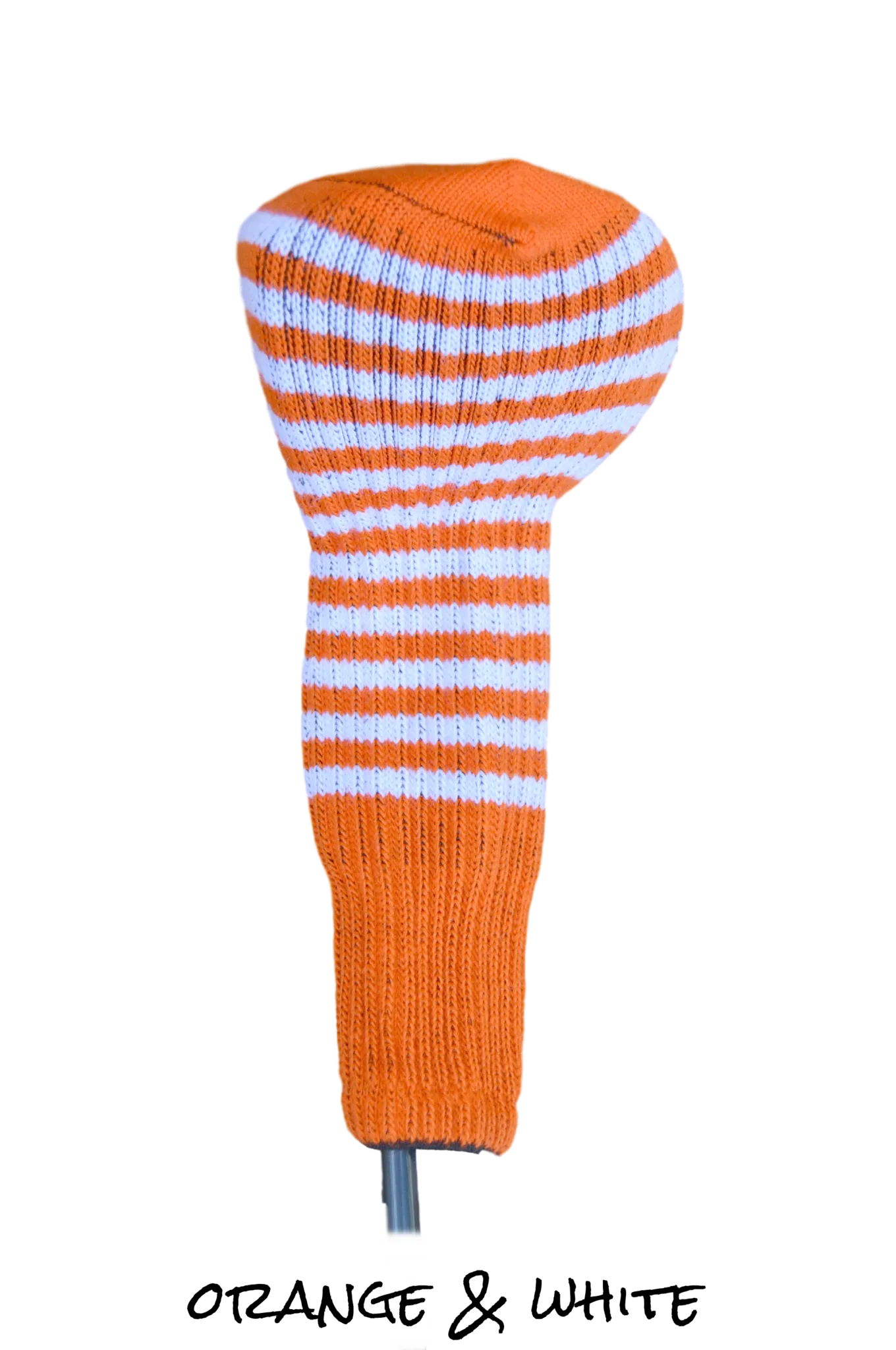 Orange Club Sock Golf Headcovers