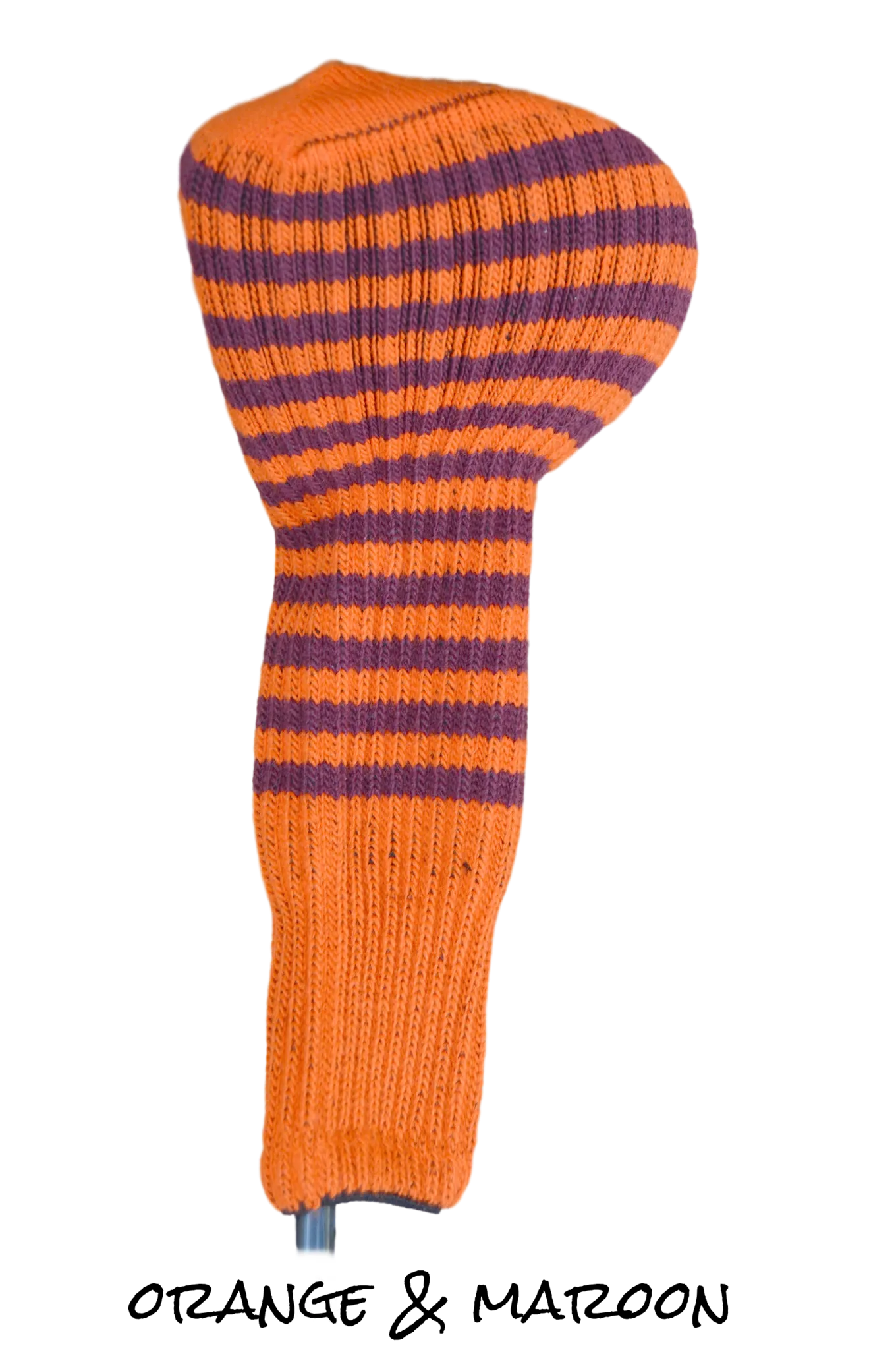 Orange Club Sock Golf Headcovers