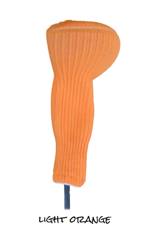 Orange Club Sock Golf Headcovers